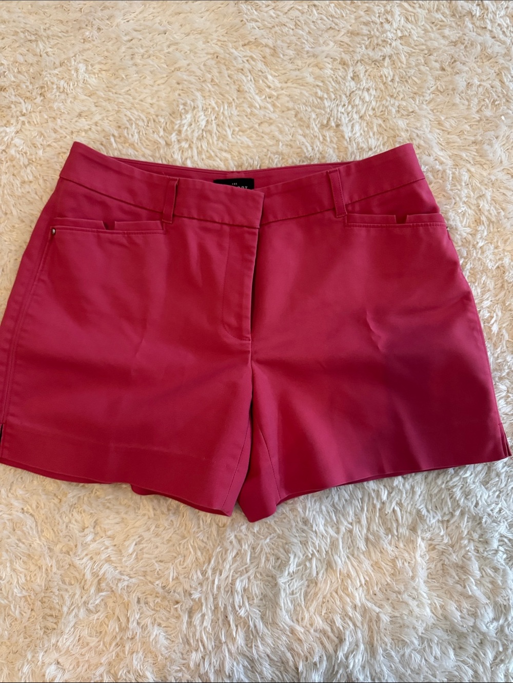 Women's Tailored Dark Mauve Shorts